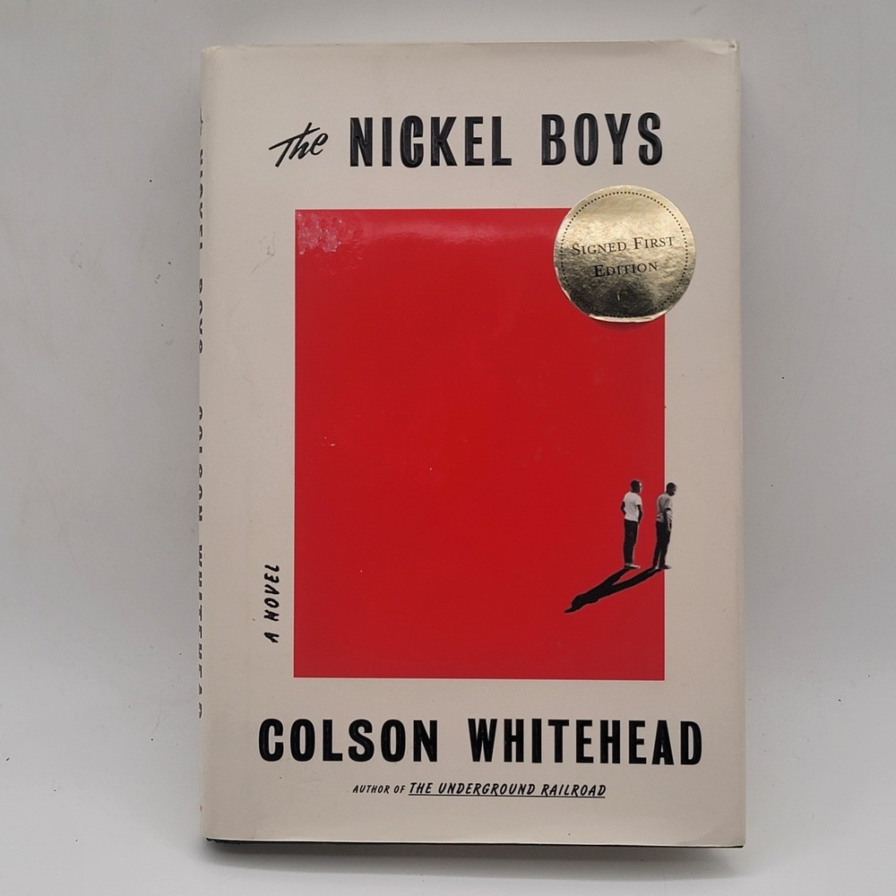 Colson Whitehead The Nickel Boys Hardcover Signed First Edition 1st Print Ex Con